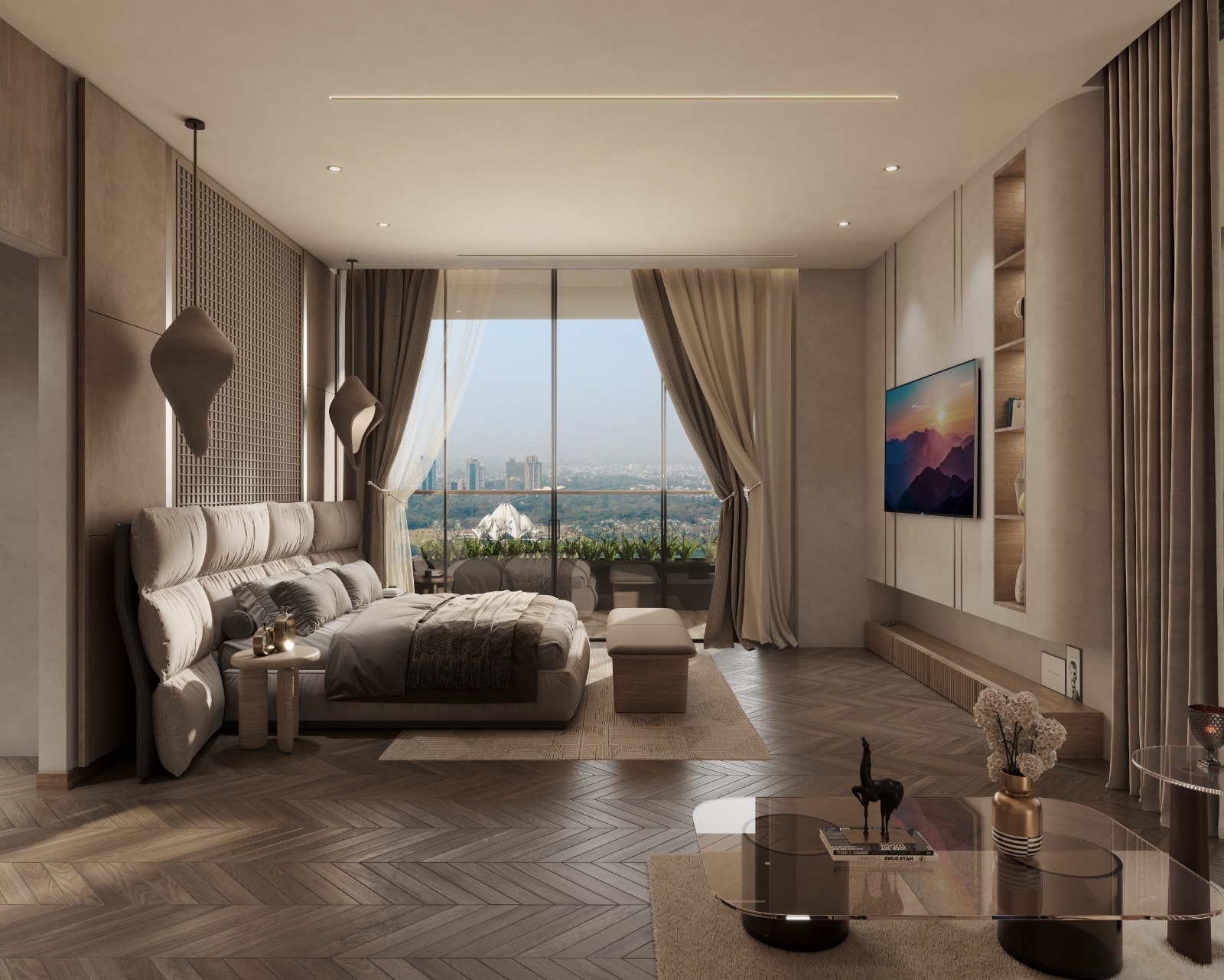 Kreeva Swaranaya Master Bedroom
